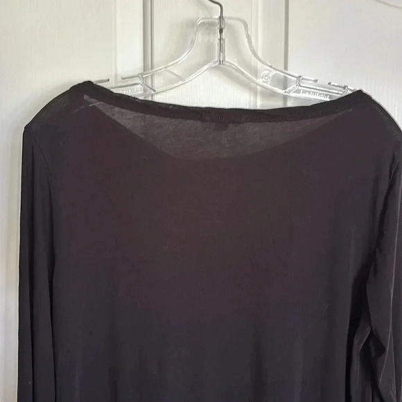 NWOT JAMES PERSE womens Cove Tee in black  size 1 (small) - Picture 8 of 8